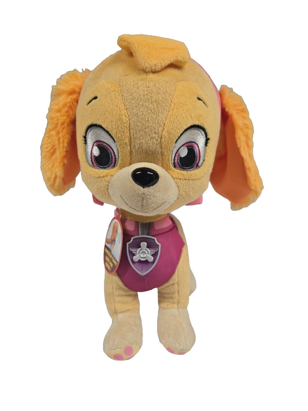 Spinmaster 2013 Paw Patrol Talking Skye Plush Stuffed Animal Dog 11 Inch